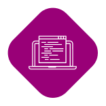 Vendia technology icon maroon