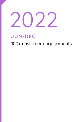 Vendia June to December 2022 milestones