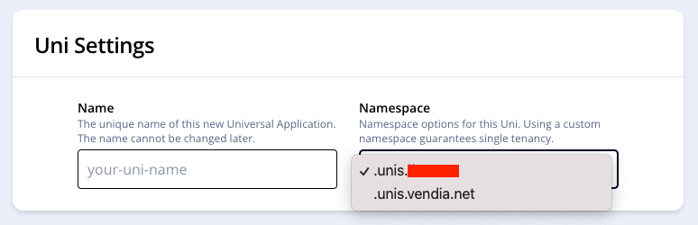 No more creating unis in the wrong namespace and better CI-CD process