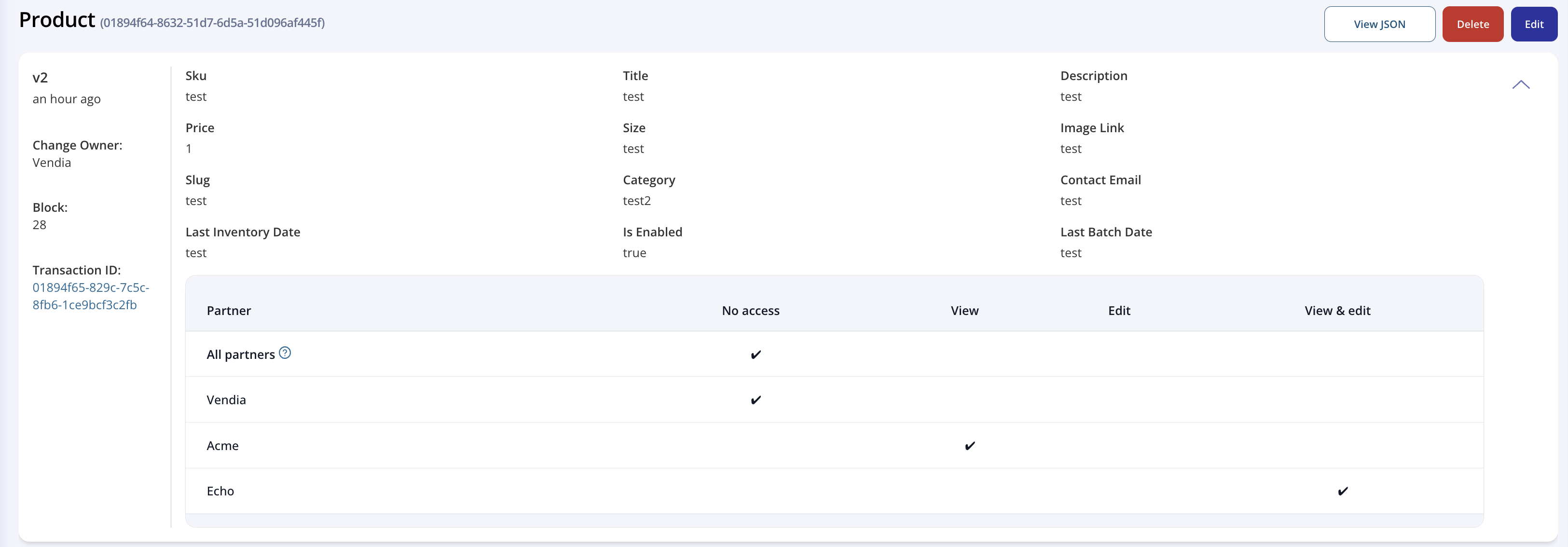 Updated View Node Access