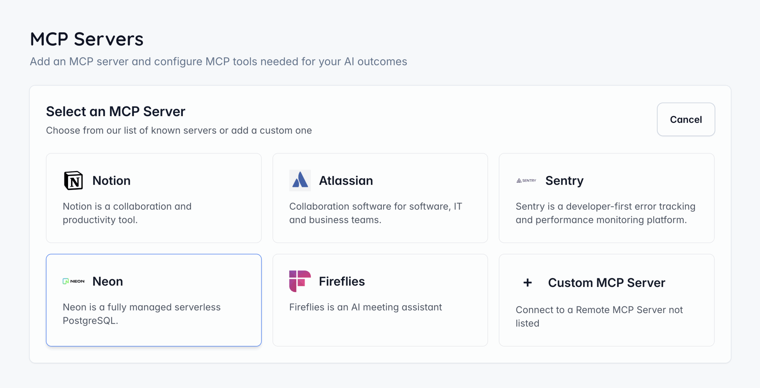 Connect and MCP Server
