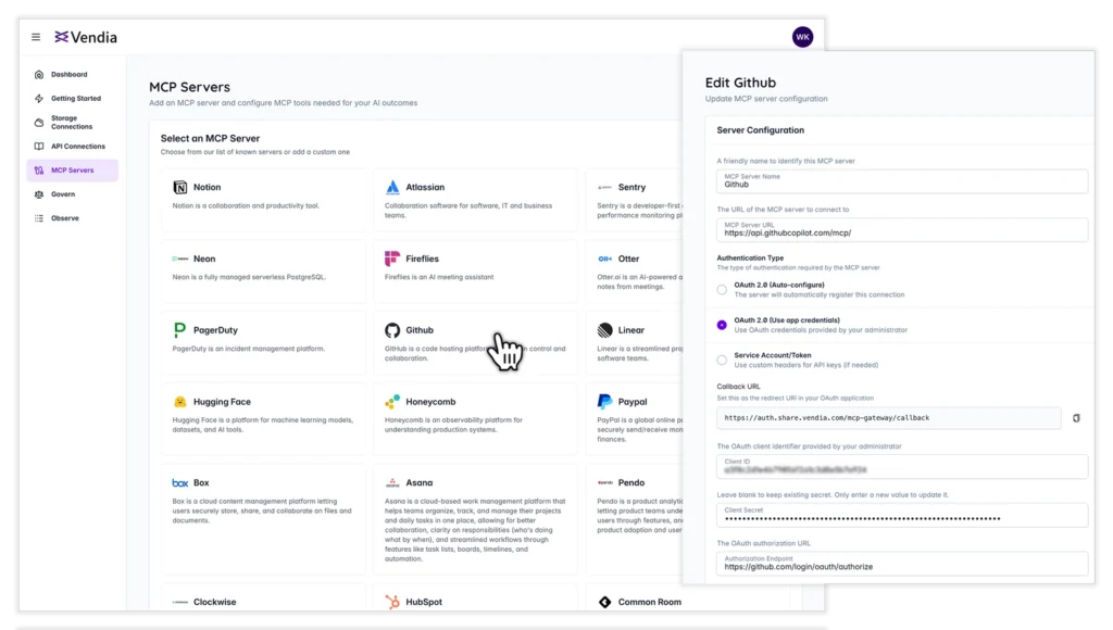 Vendia_home_01_connect_your_data_sources